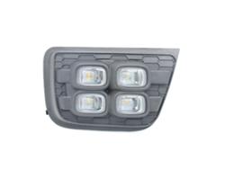 Luces diurnas LED dinámicas para Toyota 4Runner 2006-2009, blanco/ámbar.