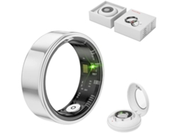 Anillo inteligente rastreador de salud anillo de salud para hombres y mujeres anillo de sueño con batería de larga duración rastreador de ejercicios impermeable NISSGU