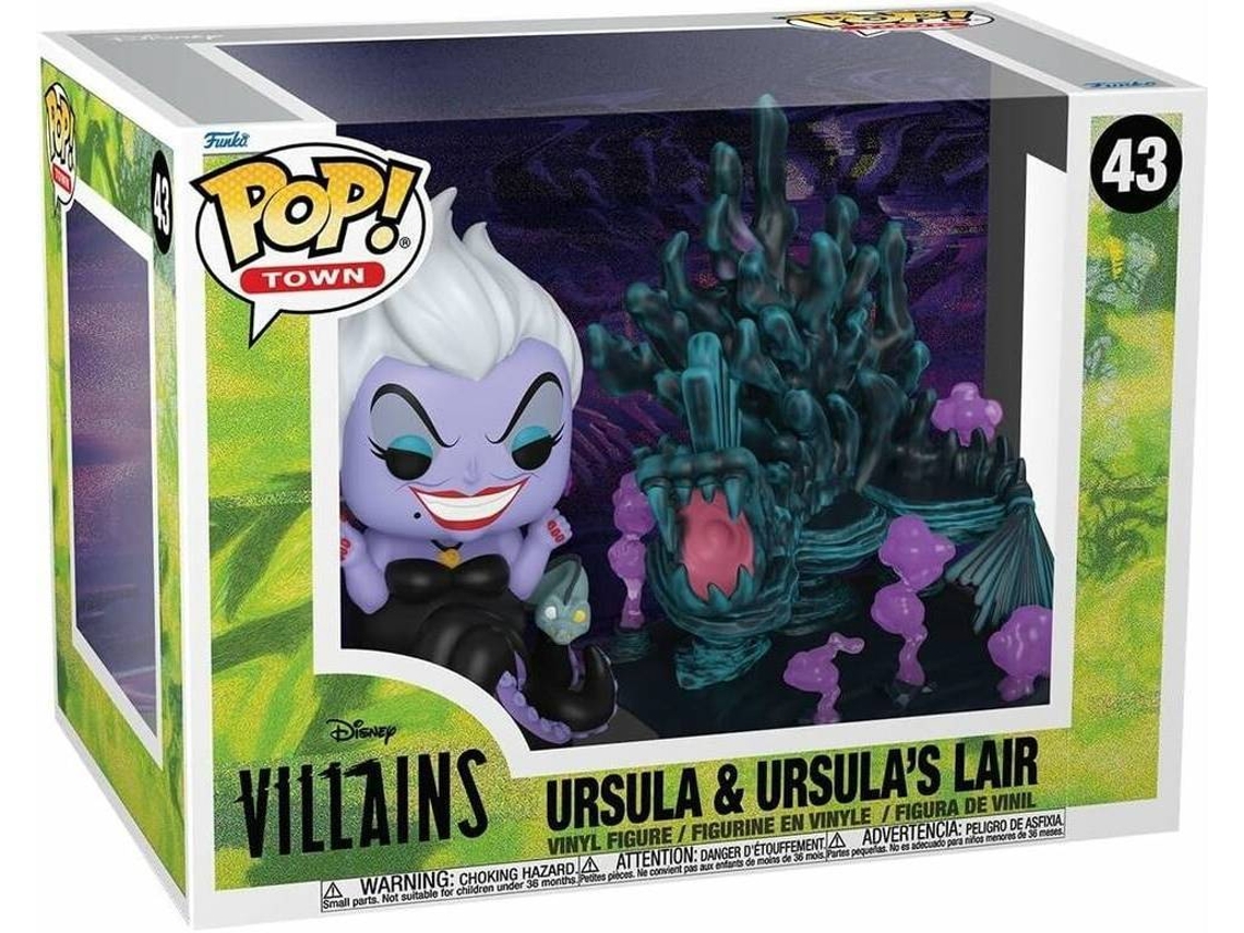 Figura FUNKO Pop! Towns: Villains Season 5 - Ursula's Lair (Possível Chase)