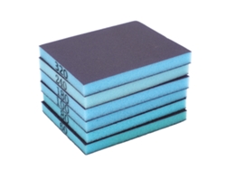 Kit de 6 esponjas Lijado de doble cara, resistentes al desgaste, con grano 60-320, para pulir muebles.