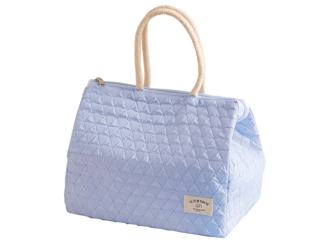 Bolsa térmica tipo bento simple reutilizable unisex, ideal picnic/playa Kofihety