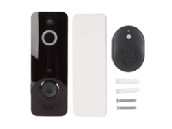 Videoportero Con Audio Bidireccional, Vídeo Hd, Visión Nocturna, Inalámbrico, Inteligente, Wi-fi, Para Vigilancia Interior Y Exterior. Brilvibera_ptg