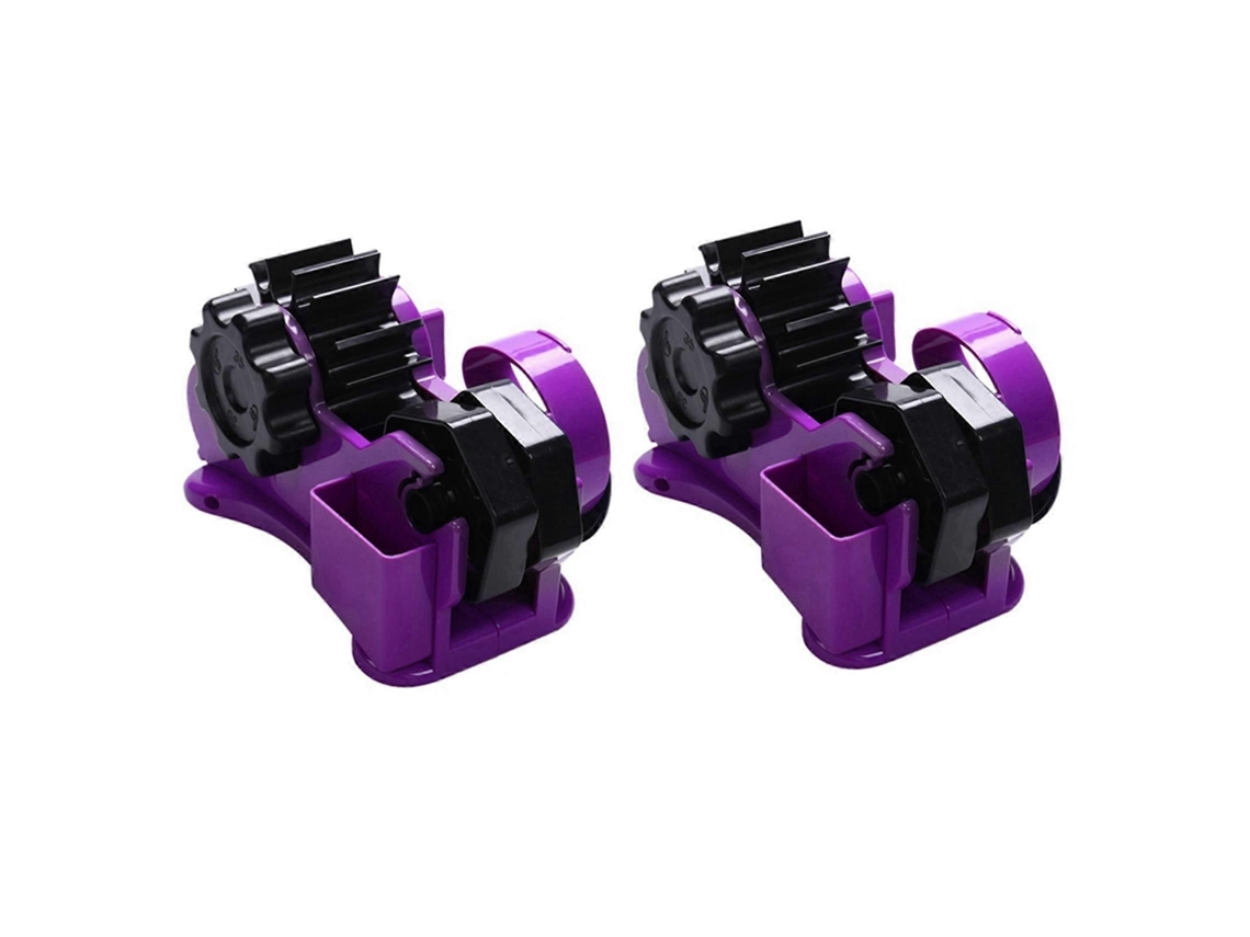 Dispensador de cinta doble semiautomático GOKOCO con cortador, longitud fija de 35 mm, para uso en oficinas, embalaje y utensilios.