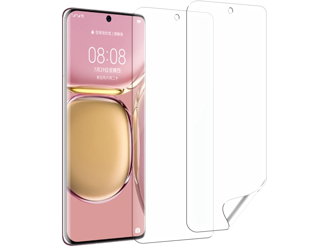 Conjunto de Protectores de Pantalla Protetora Alta Sensibilidade para Huawei P50 Pro HONGWE. Transparente (2un)