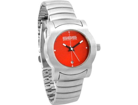 Reloj 666 BARCELONA Mujer (Acero Inoxidable - Plateado)