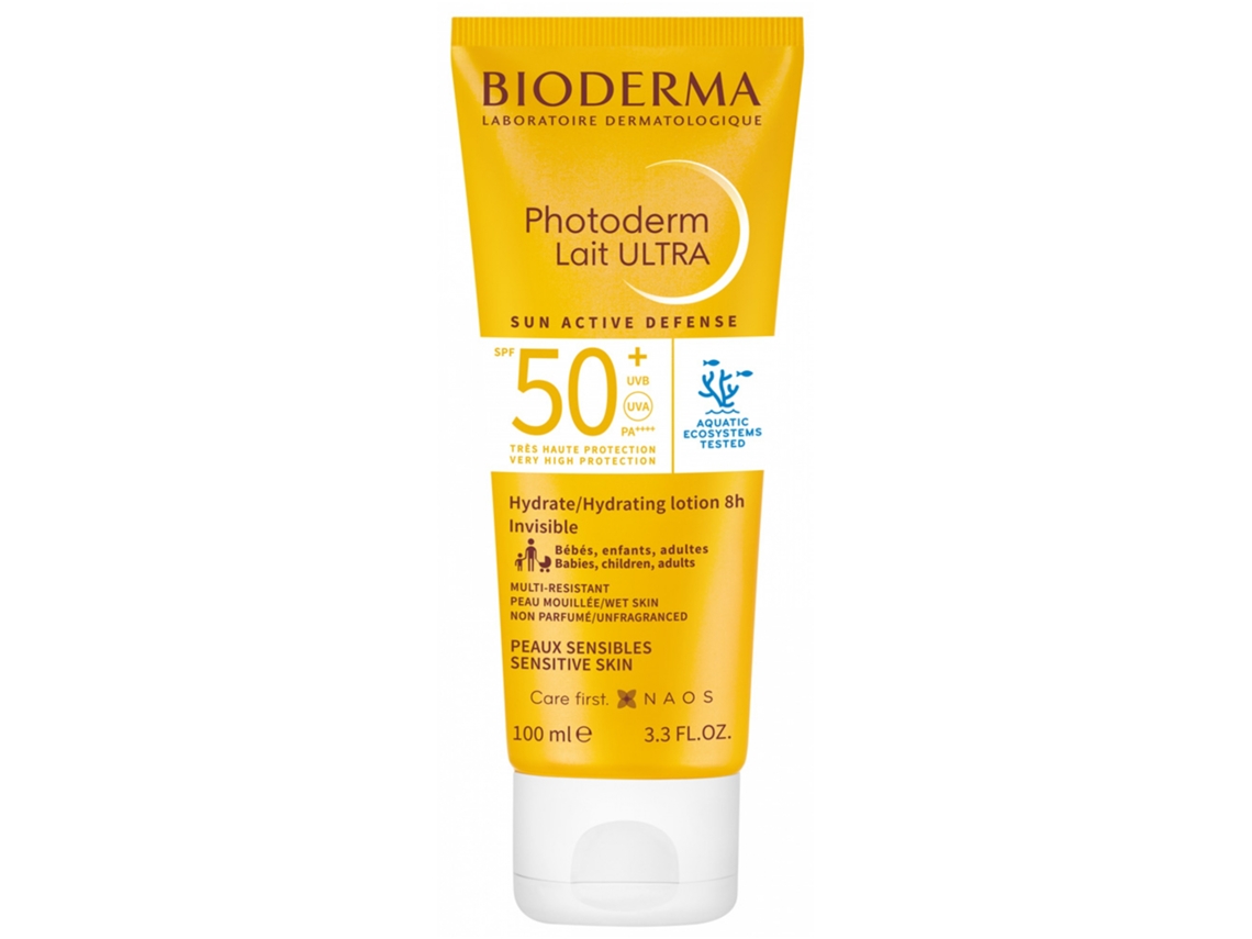 Photoderm Lait Ultra Spf50+ Non Parfumé 100 Ml BIODERMA