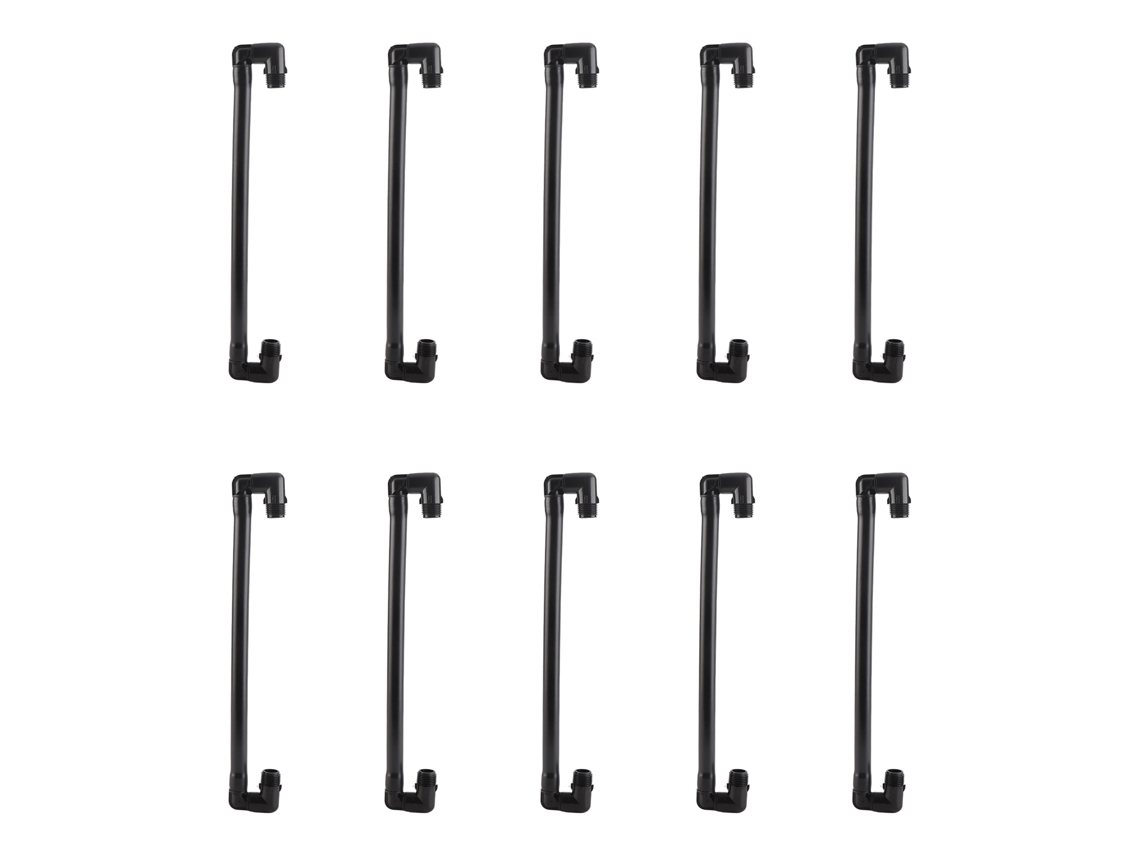 Conector giratorio de rosca macho G1/2 para riego, 10 unidades