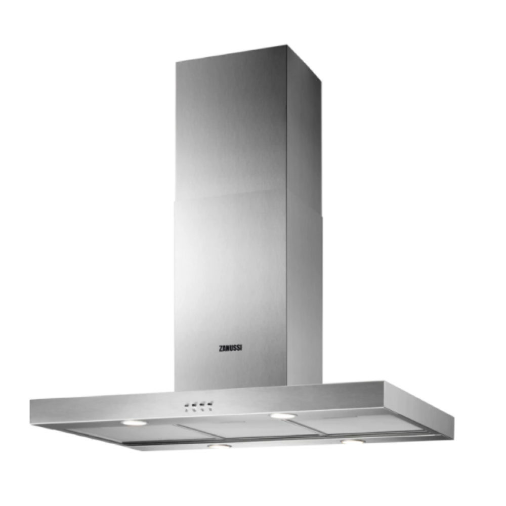 Campana de Isla ZANUSSI ZHS92450XA (400 m3/h - 89.8 cm - Inox)