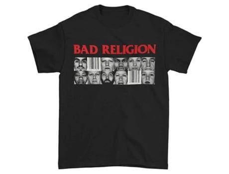Camiseta ROCKINSTONE Bad Religion Race Tee gris (S)