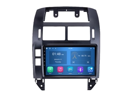 Autoradio 4GB RAM64GB ROMM ROVERONE para Volkswagen Polo Mk4 4 2001 - 2009 CarPlay Android Coche Radio Bluetooth GPS Navegación
