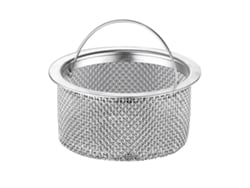 Cesta Coladora De Acero Inoxidable Para Fregadero De Cocina Con Asa Para Evitar Obstrucciones, Para Uso Doméstico.