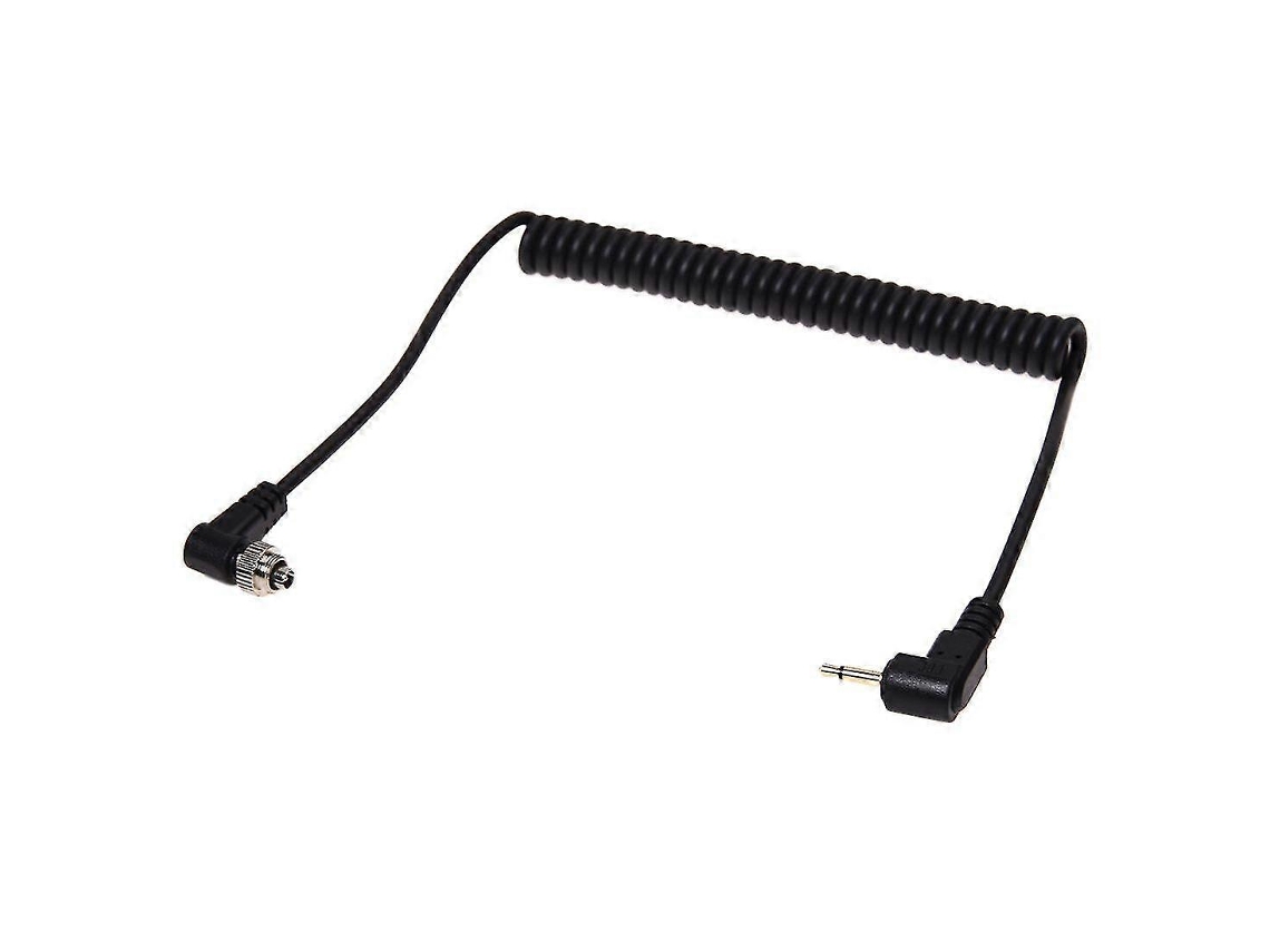 Cable de sincronización de flash para PC de 2,5 mm macho con tornillo de bloqueo
