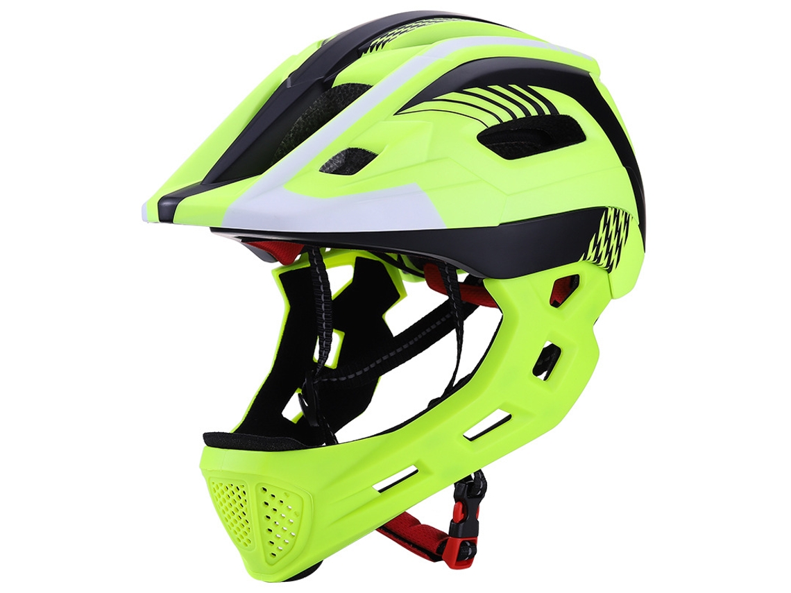 Casco infantil MDUG, desmontable, ultraligero, transpirable, amarillo y negro.