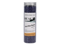 Cera Dura Depilatoria 400g Frasco Cera De Frijol Para Depilación De Brazos Cuerpo Bikini (lavanda)