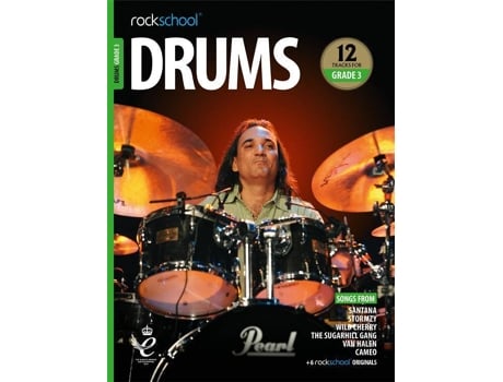 Libro ROCKSCHOOL Drums - Grade 3 2018+ (Para Batería - Idioma: Inglés)