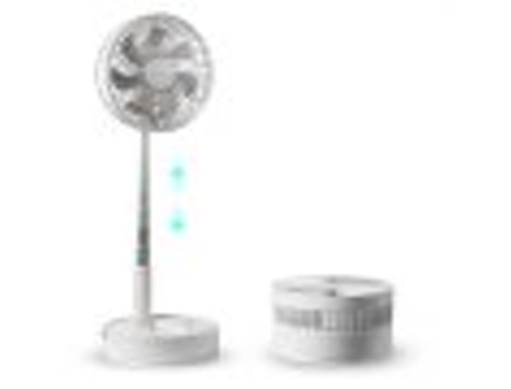 Ventilador oscilante dobrável VEVOR 203,2 mm com controle remoto USB portátil