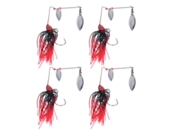 4 Señuelos Giratorios Con Lentejuelas De Aleación De Aluminio Para Pesca En El Mar Rojo