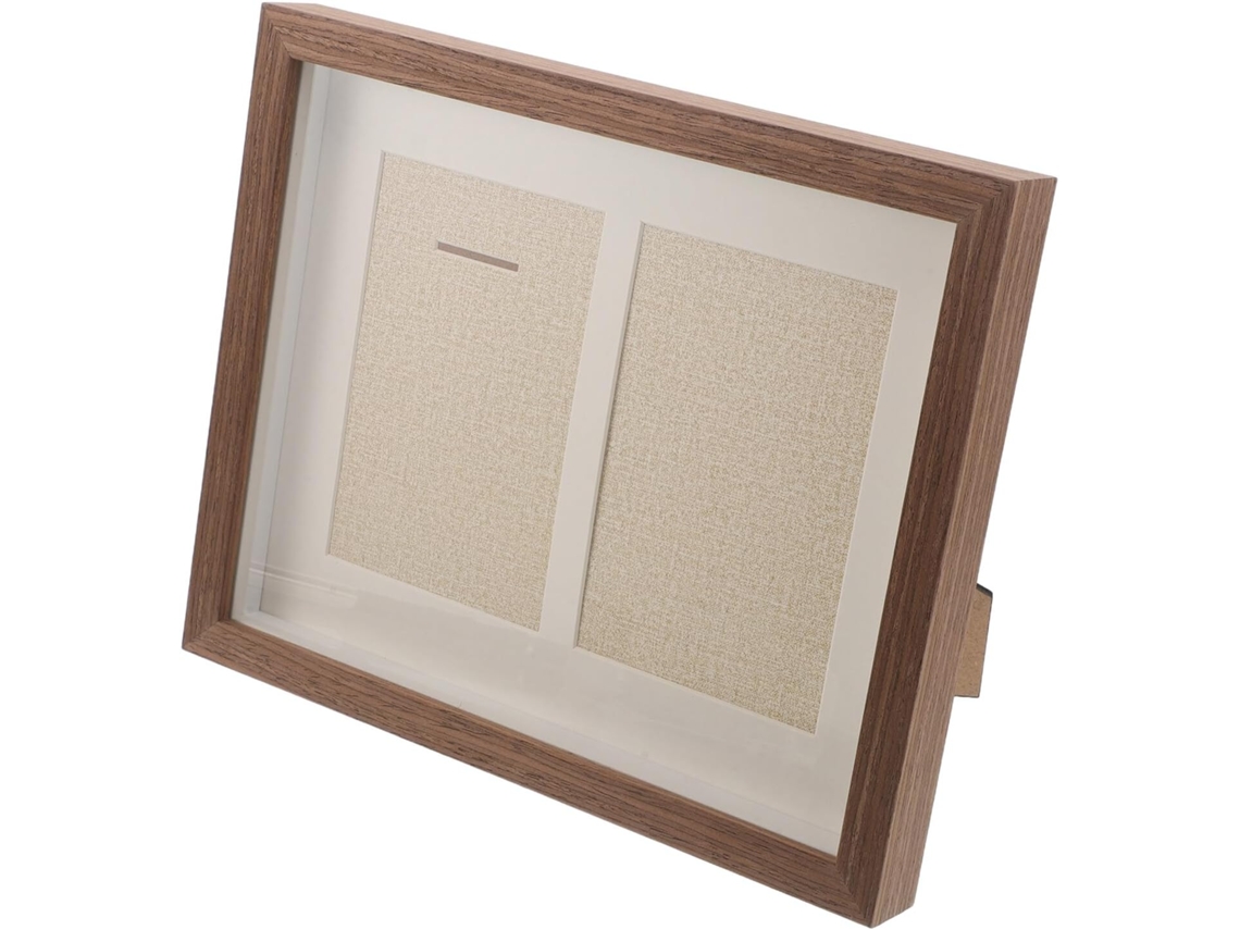 Vitrina de madera para 25 medallas de maratón, para montaje en pared, caja organizadora deportiva, insignias, cm, de sobremesa, GOKOCO