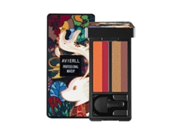 Paleta De Sombras De Ojos Multicolor: Con Brillo Y Mate, Resistente Al Agua Y De Larga Duración, 2 Degradados, Textura Suave.