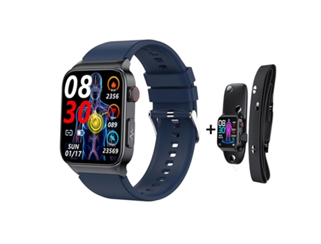Smartwatch, pantalla grande de 1,92 pulgadas, modo multideporte, apto para Android y iPhone, Negro CHRONUS