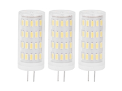 2026 3 unidades Bombilla LED G4 5w T3 Base doble Jc AC DC12-24v Regulable para iluminación natural de paisajes