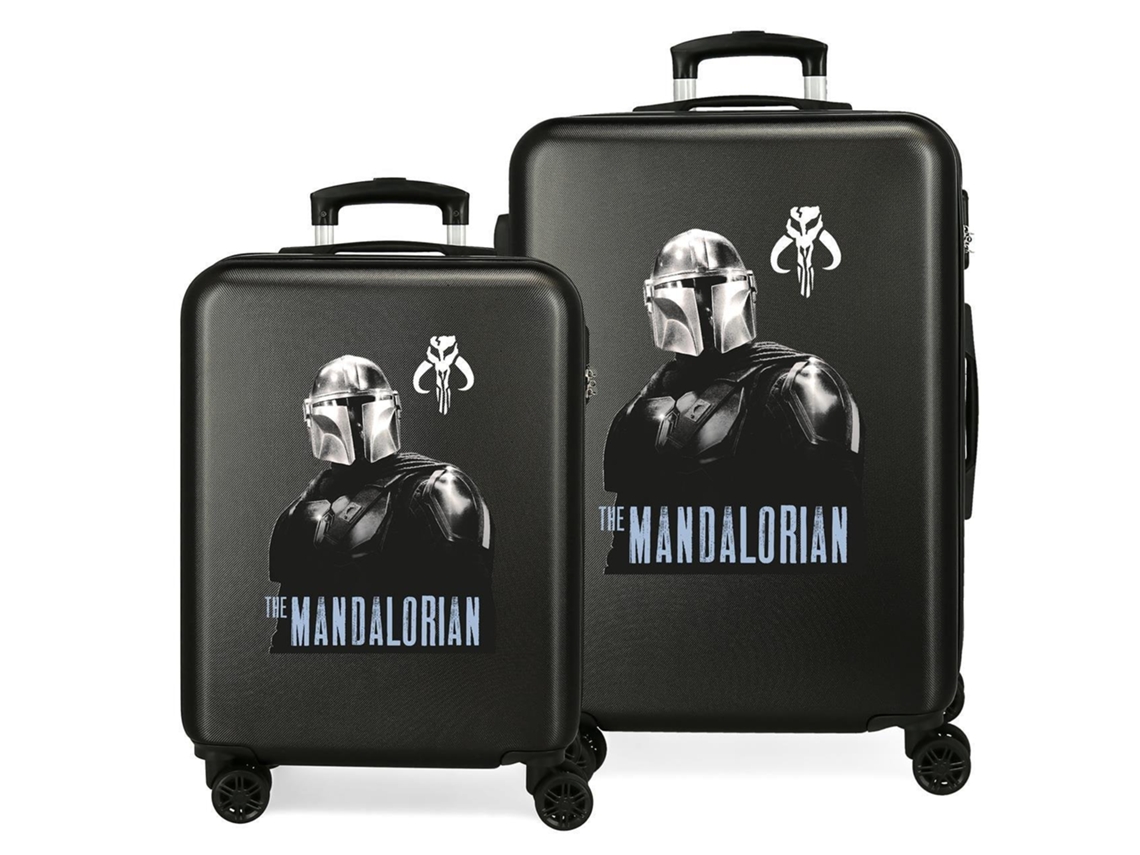 Maleta de Viaje STAR WARS The Mandalorian (Mediana - 104 L - Negro)