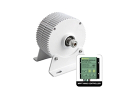 Generador, funcionamiento a 800 RPM, compatible con energías renovables, con base MPPT-B, 12 V