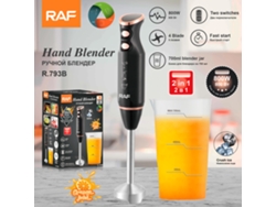 (negro) Estándar Europeo - Licuadora/batidora Eléctrica 2 En 1 De Acero Inoxidable Para Cocinas Domésticas - De Mano