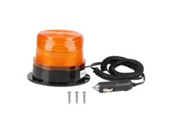 Luz de emergencia estroboscópica magnética de 12 V para coche y camión, señal de advertencia LED amarilla