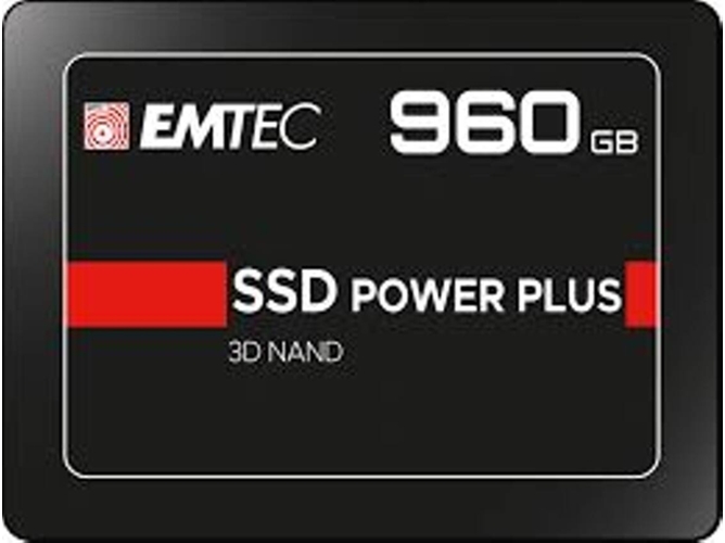 Disco SSD Interno EMTEC X150 (960 GB - SATA - 520 MB/s)