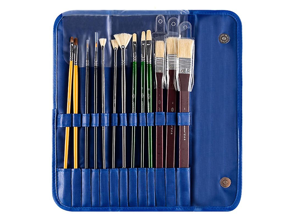 Pincel De Cerdas Y Metal Para Pintar
