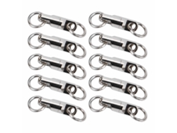 2026rebe-10 Piezas Conector Giratorio De Rodamiento De Bolas 3.5mm Acero Inoxidable Para Pesca Accesorios De Pesca