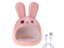 Secador de uñas de 24 W, mini lámpara LED para manicura y fototerapia, color blanco Ly Ebike
