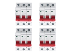 Disyuntor Miniatura Dz47-63z 3p 40a Dc750v Para Paneles Solares, Protección Contra Sobrecargas Y Cortocircuitos.