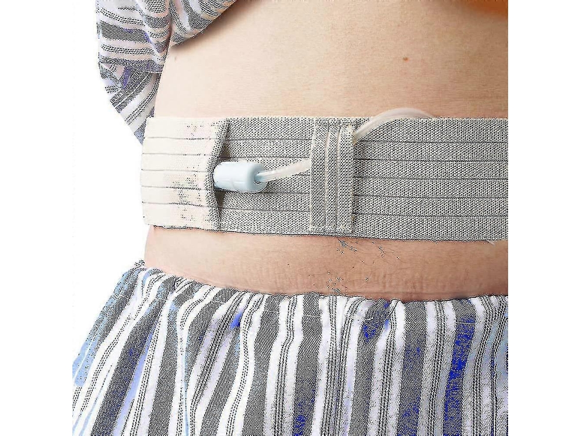 Cinturão De Cateter De Diálise Peritoneal Para Homens E Mulheres Acessório Abdominal Macio Elástico Transpirable L