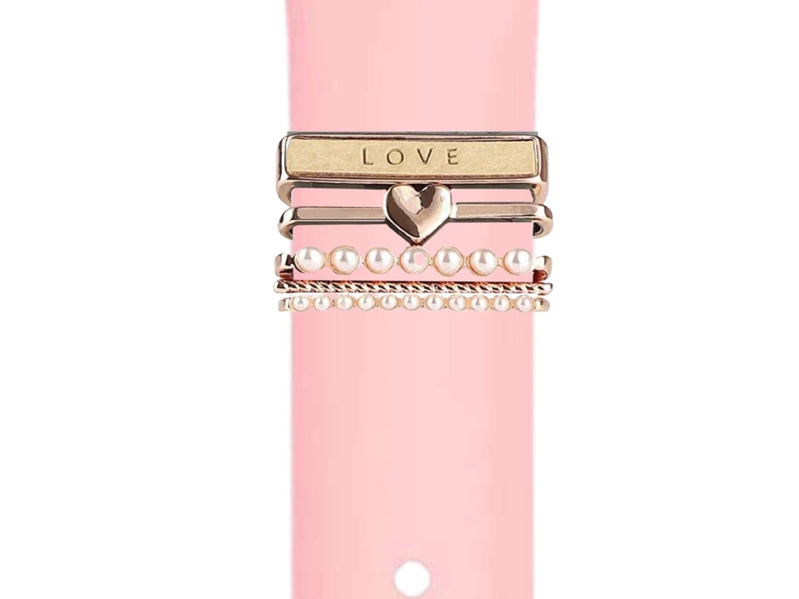 Correa Haylou Rs3 Ls04 Pulsera con Adorno Love Rosa