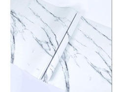 Omni-papel Pintado Autoadehesivo Pvc 5m X 60cm Impermeable Para Cocina Armarios Muebles Decoración Marmoleada