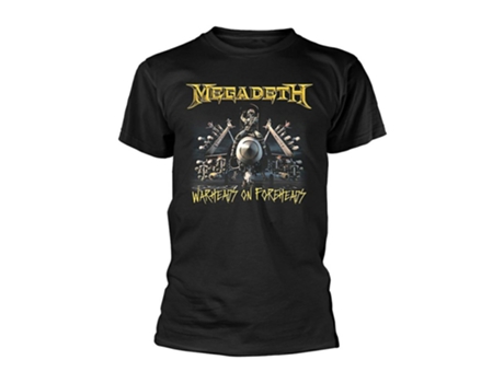 Camiseta ROCKINSTONE Megadeth Afterburn (Algodón - XXXL)