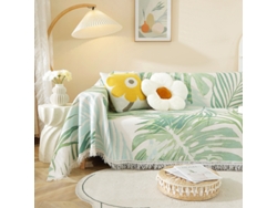 Funda de asiento de sofá antideslizante Protector de cojín de sofá -Patrón 10-180x180cm LUUCOZK