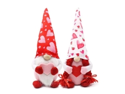 2 Muñecos De Peluche De Enanos Para El Día De San Valentín, Regalo Sin Rostro Para Pareja, Decoración De Mesa.