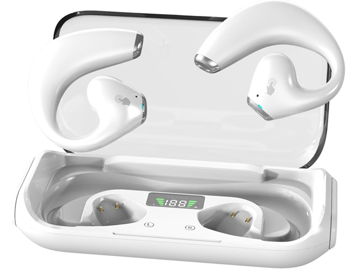 Auriculares inalámbricos Bluetooth 5.3 con almohadillas, auriculares para juegos de baja latencia.