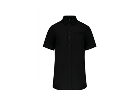 Camiseta de Manga Corta Kariban Popeline (Tam: S)