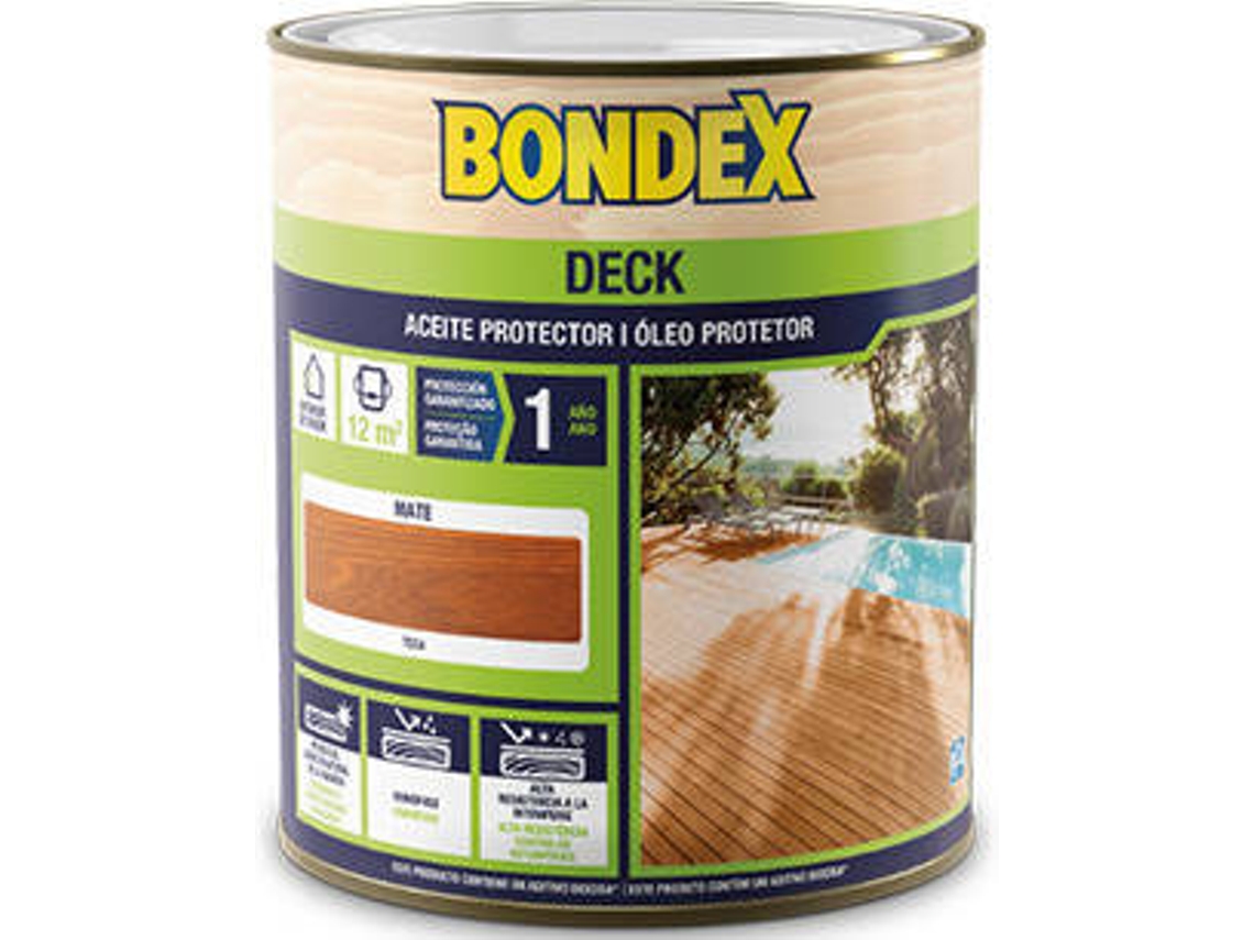 Producto de Base Sintética BONDEX Deck (Teca - 4 L)