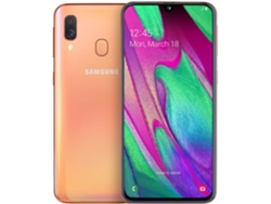 Smartphone SAMSUNG Galaxy A40 (Reacondicionado Señales de Uso - 64 GB - Coral)