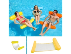 HYMNORA Boia Ergonômica Para Piscina, Espreguiçadeira De Pvc Resistente E Espessa Para Bronzeamento Artificial Com Design Que Mantém A Calma, Boia Confortável