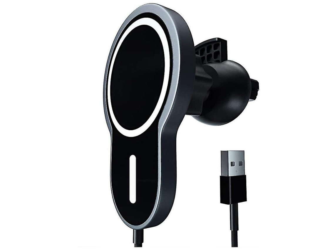 Cargador Carro Alinhamento Pinça Para Apple Yizhood Negro