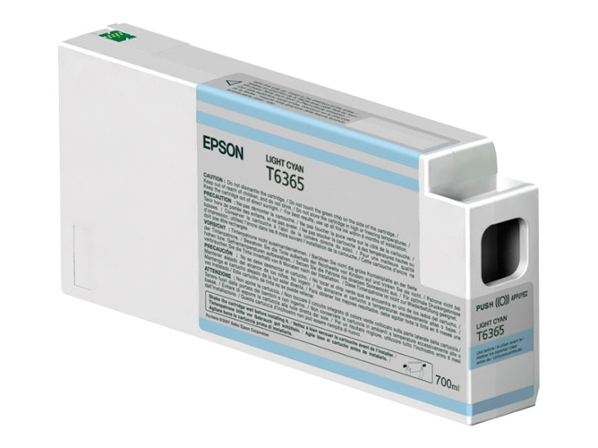 Cartucho de Tinta Original EPSON C13T636500 T6365 Cían Claro -