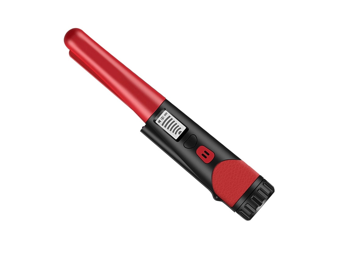 Detector de metales portátil de tamaño pequeño Buscador de tesoros multiusos de alta precisión Co Red CHRUI