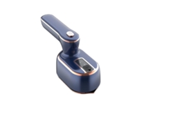 Vaporizador de ropa portátil azul, plancha rotativa de doble uso para ropa seca y húmeda. Sfushos