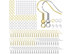 Pendientes 50 Piezas De Plata S925 Bañadas En Oro Y Plata. Chrui